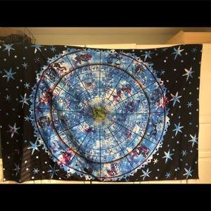Astrology wall hanging, banner, throw etc.